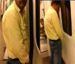 Shame: Man was caught peeing inside the Delhi Metro